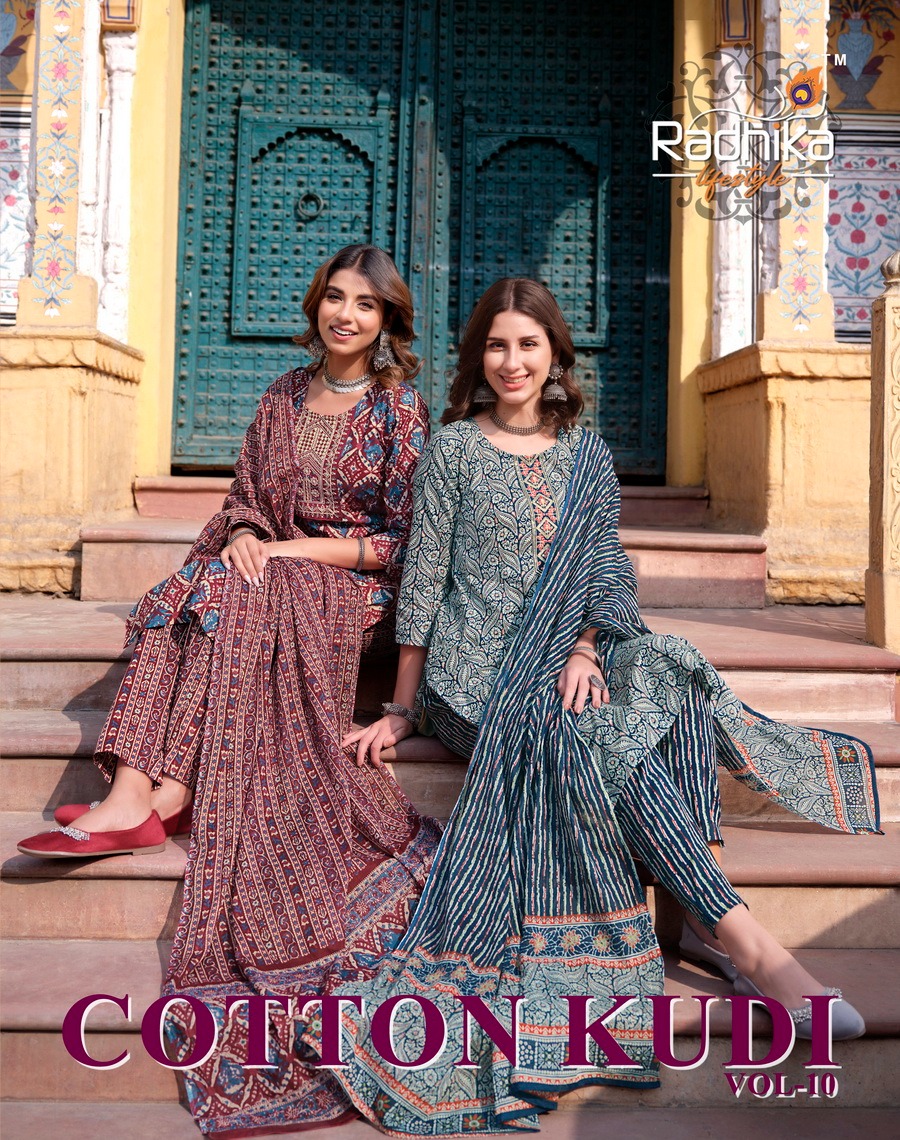 RADHIKA lifestyle COTTON KUDY VOL 10